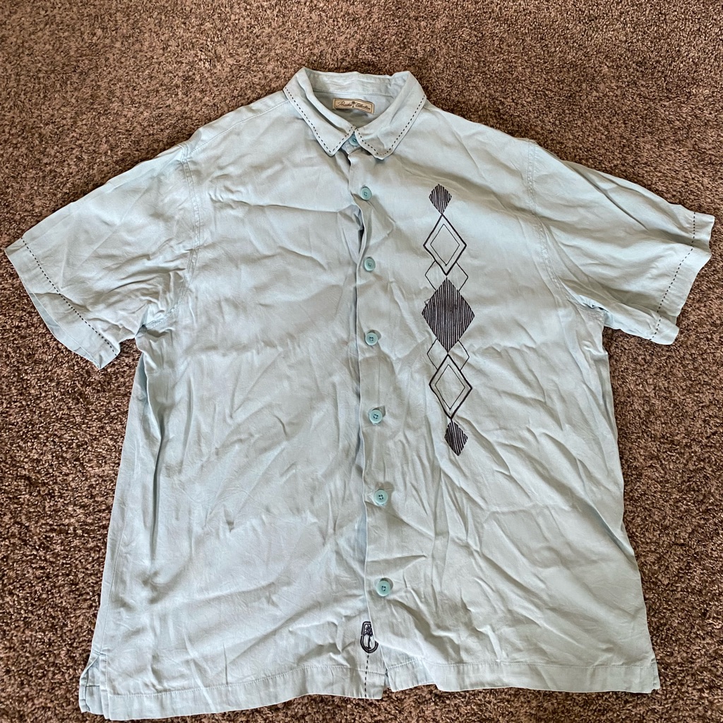 Mens Diamond Blue Polo